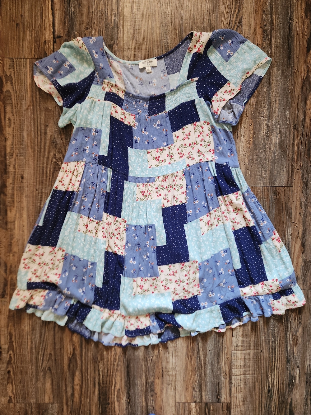 Umgee Patchwork Dress
